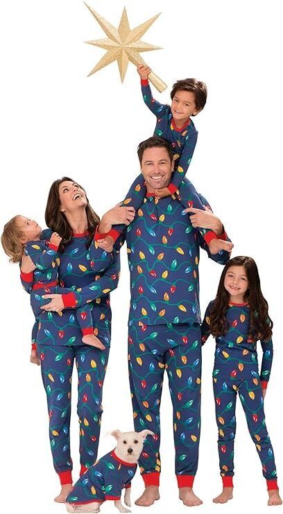 4. Dog and Family Matching Christmas Pajamas